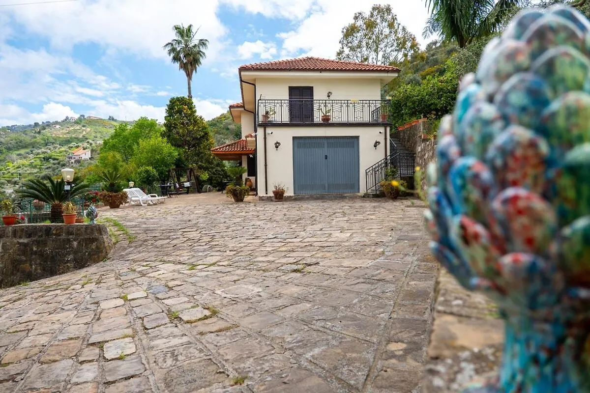 아파트 Panoramic Villa Fiore Di Limone Near Cefalu 산토스테파노디카마스트라 이탈리아