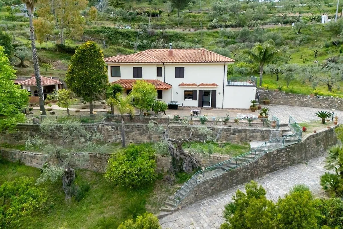 Panoramic Villa Fiore Di Limone Near Cefalu 산토스테파노디카마스트라