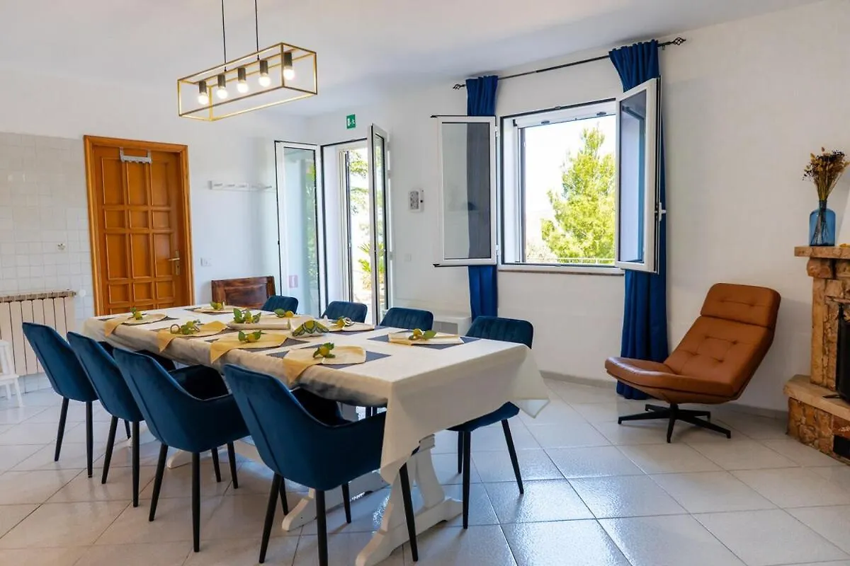 Panoramic Villa Fiore Di Limone Near Cefalu 산토스테파노디카마스트라 아파트