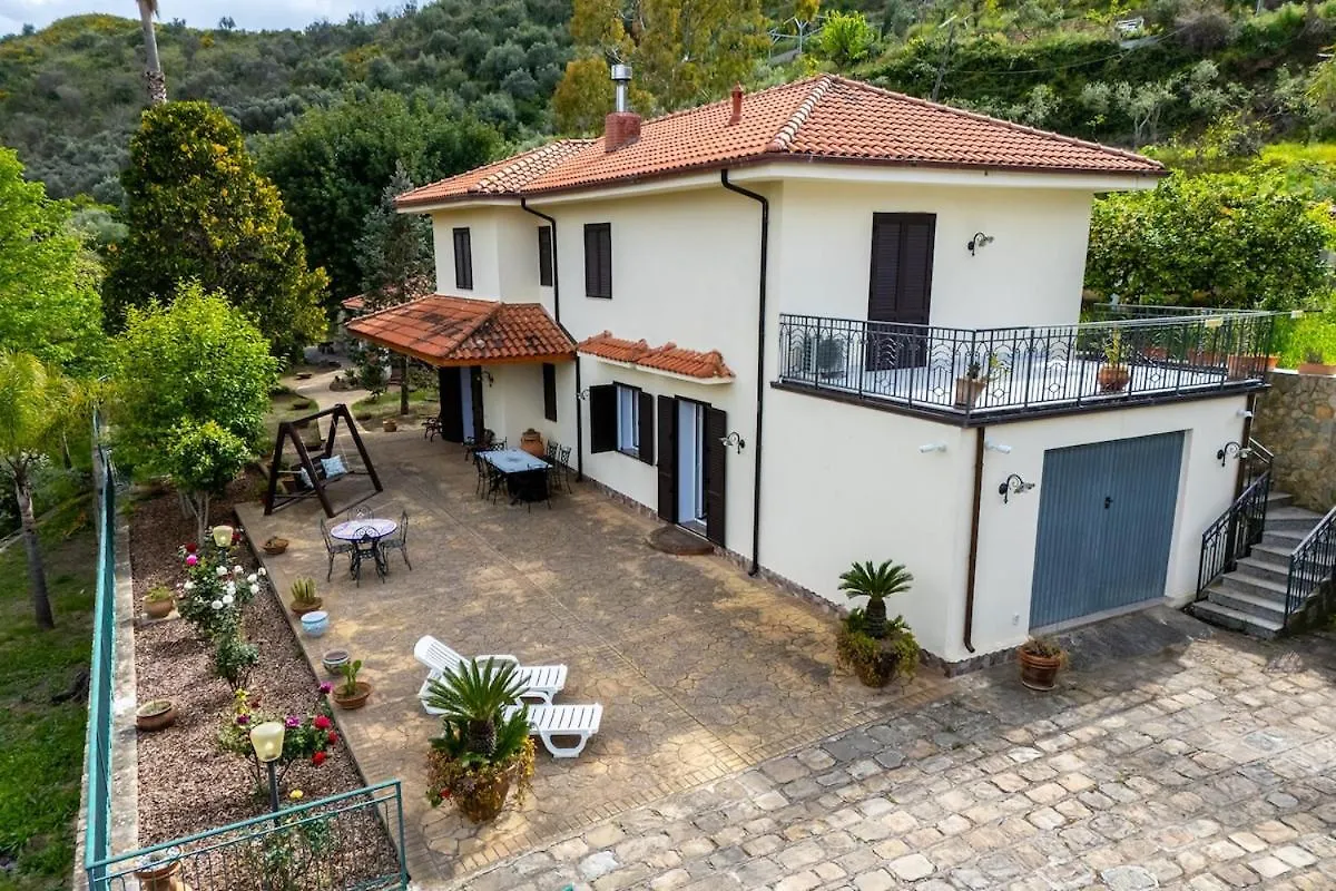 Panoramic Villa Fiore Di Limone Near Cefalu 산토스테파노디카마스트라